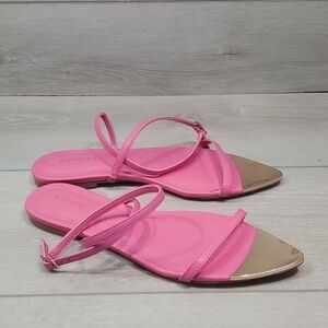 Express Womens Gladiator Flats sandals shoes sz 7